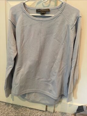 French Connection Pale Blue Crewneck Sweater